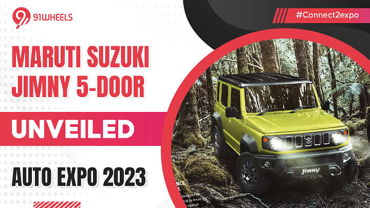 Maruti Suzuki Jimny 5-Door Unveiled At 2023 Auto Expo - Read Details