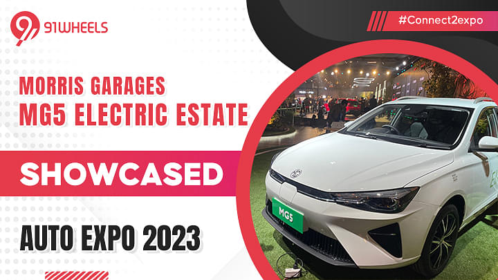 MG 5 Estate EV Showcased At 2023 Auto Expo - India Launch Soon?