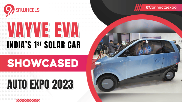 Vayve Eva Micro EV With 250km Range Showcased At Auto Expo 2023: Nano's Rival?