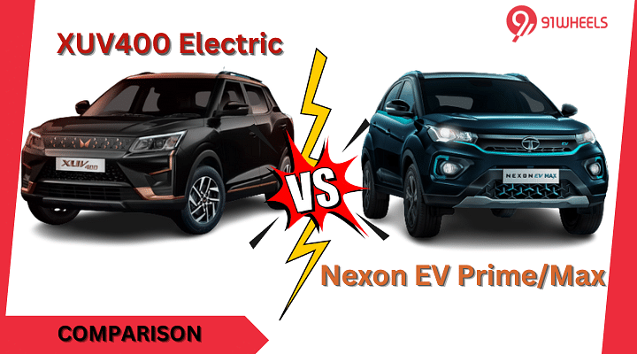 Mahindra XUV400 vs Tata Nexon EV: Variant Comparison