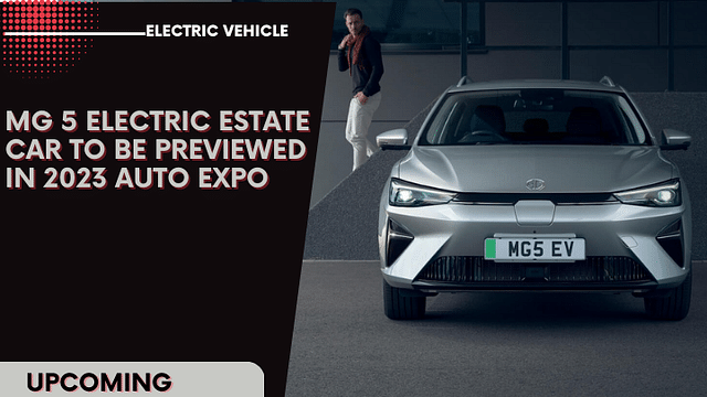 MG 5 Electric Estate Car To Be Previewed In 2023 Auto Expo