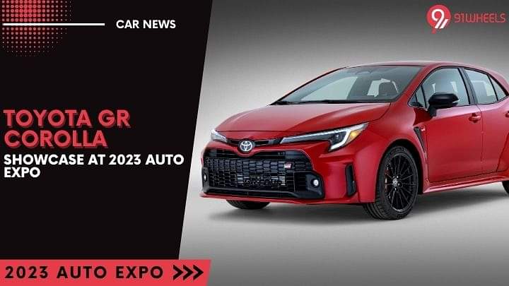 Toyota To Showcase GR Corolla Hatch At 2023 Auto Expo