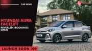 Hyundai Reveals Aura Facelift, Bookings Open