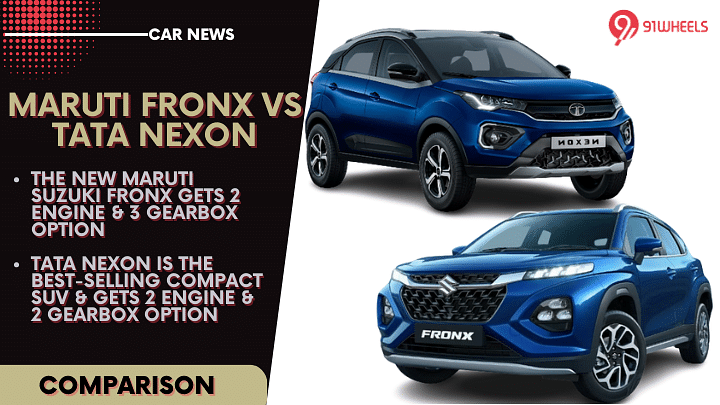 Maruti Suzuki Fronx vs Tata Nexon: Detailed Comparison