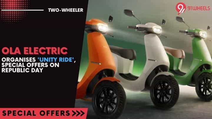 Ola Electric Organises 'Unity Ride', Special Offers On Republic Day Ola Electric Organises 'Unity Ride', Special Offers On Republic Day