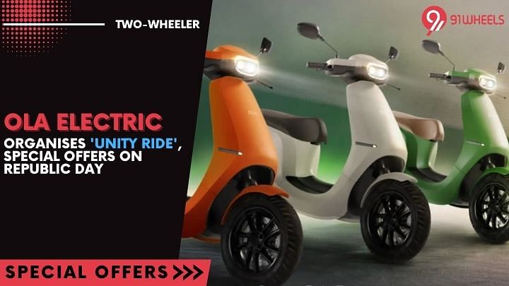 Ola Electric Organises 'Unity Ride', Special Offers On Republic Day