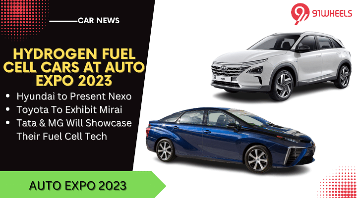 Hydrogen Fuel Cell Cars To Watch Out At Auto Expo 2023