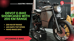 Devot Electric Bike Showcased At Auto Expo'23 - 200 Km Of Range