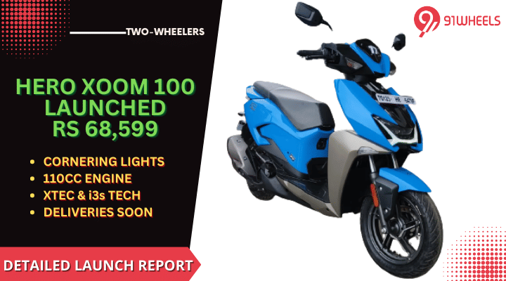 2023 Hero Xoom 110 Launched At Rs 68,599 - Read All Details Here 2023 Hero Xoom 110 Launched At Rs 68,599 - Read All Details Here