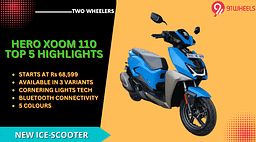 2023 Hero Xoom 110 Scooter - Top 5 Highlights & Details