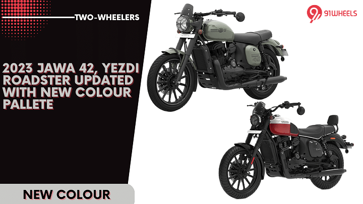 2023 Jawa 42 & Yezdi Roadster Updated With New Colour Pallete