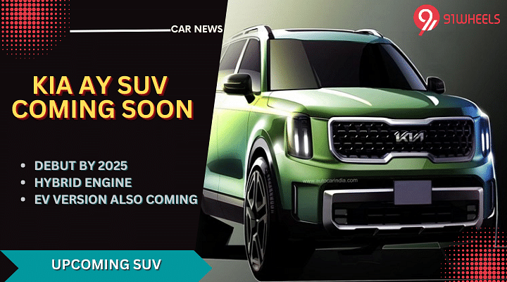 KIA AY Compact SUV To Debut By 2025 With Electric & Hybrid Powertrains