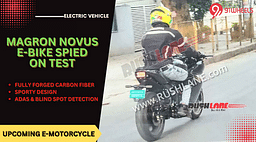 Upcoming Magron Novus Electric Bike Spied - To Get ADAS Tech!