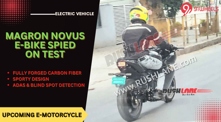 Upcoming Magron Novus Electric Bike Spied - To Get ADAS Tech!