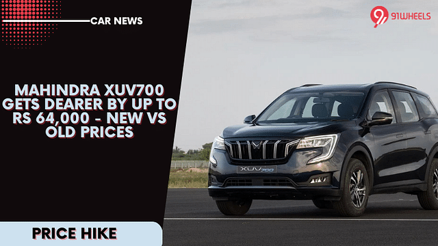 Mahindra XUV700 Gets Dearer By Up To Rs 64,000 -...