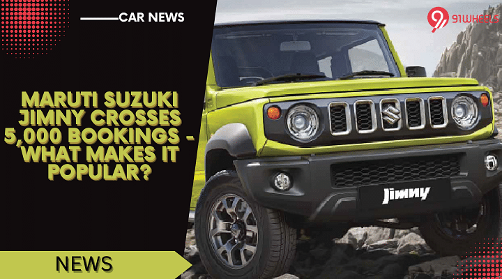 Maruti Suzuki Jimny Crossed 5,000 Bookings - What Makes It Popular?