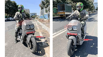 A new electric scooter from Bengaluru-based company River EV has been seen being tested.