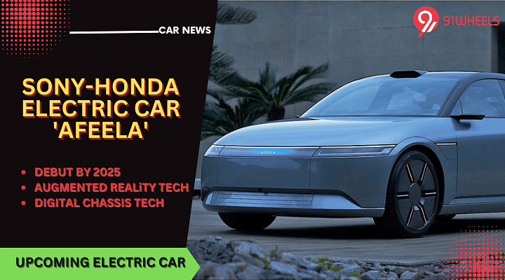 Sony-Honda EV Afeela Electric Car Prototype Debuts Globally