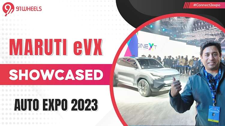 Maruti Suzuki Showcases eVX Concept Electric SUV at Auto Expo