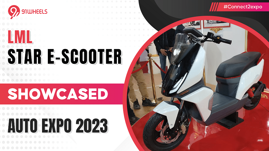 LML Star Electric Scooter Showcased At 2023 Auto Expo - Details