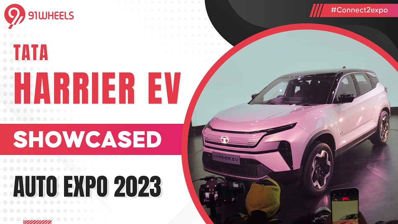 Tata Reveals Electrified Avatar Of Harrier SUV At Auto Expo 2023