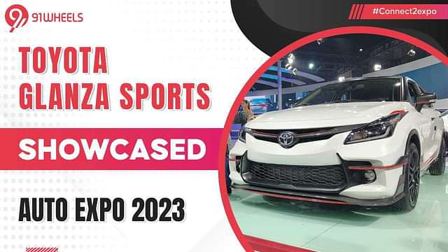 Toyota Glanza Sports Premiers At Auto Expo 2023: Gets Major Design Revamp