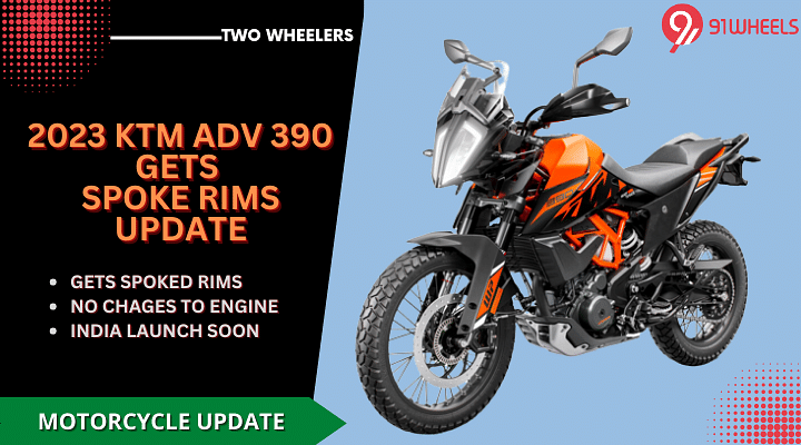 2023 KTM Adventure 390 Gets Spoke Wheels - India Launch Soon