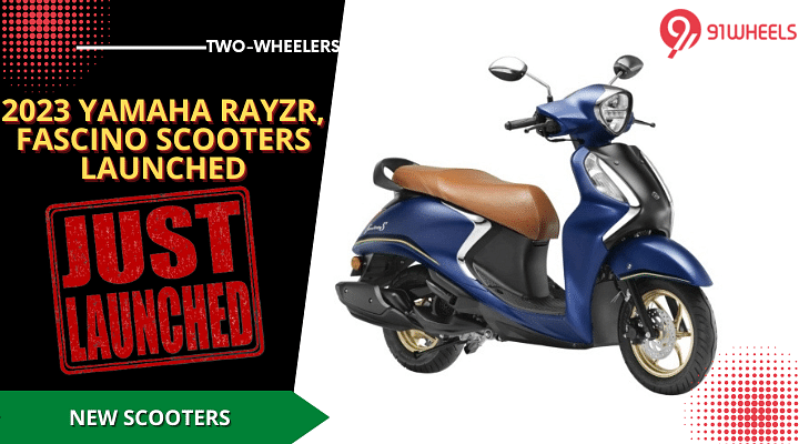 2023 Yamaha RayZR 125 & Fascino Scooters Launched In India From Rs 89,530