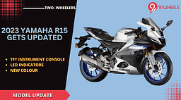 2023 Yamaha R15 V4 Updated With TFT Screen, LED Indicators, & More