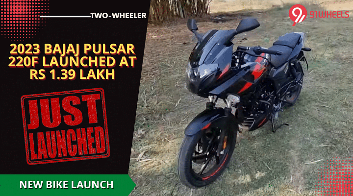 2023 Bajaj Pulsar 220F Sports Bike Relaunched At Rs 1.39 Lakh