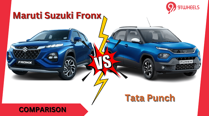 Maruti Suzuki Fronx Vs Tata Punch Rivals Compared