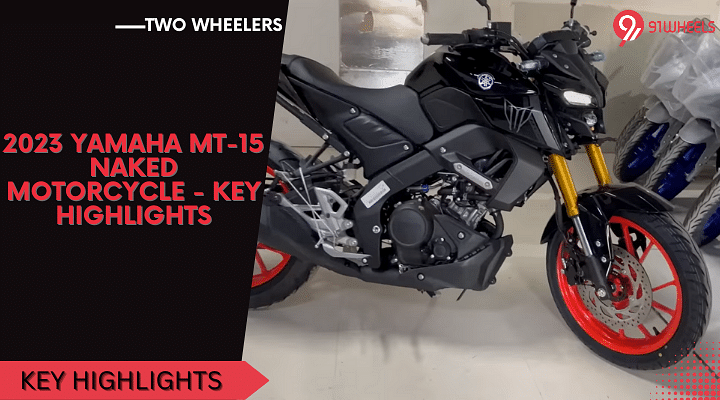 2023 Yamaha MT-15 Naked Motorcycle - Key Highlights