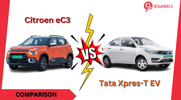 Citroen eC3 VS Tata Xpres-T EV: The Better EV For Cab/Fleet Buyers?