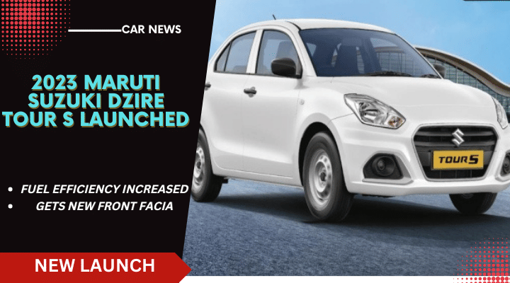 Maruti Suzuki Dzire Tour S Launched At Rs 6.51 Lakh; Gets New Front Styling