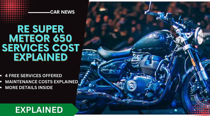 Royal Enfield Super Meteor 650 Service Cost Explained; First 6 Services