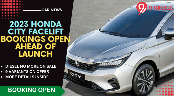 2023 Honda City Bookings Open Ahead Of Launch With 9 Variants 2023 Honda City Bookings Open Ahead Of Launch With 9 Variants