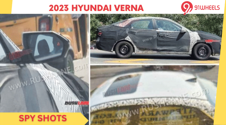2023 Hyundai Verna Spied With Sunroof & ADAS Tech: Details