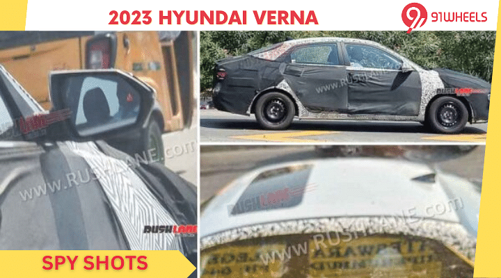 2023 Hyundai Verna Spied With Sunroof & ADAS Tech: Details