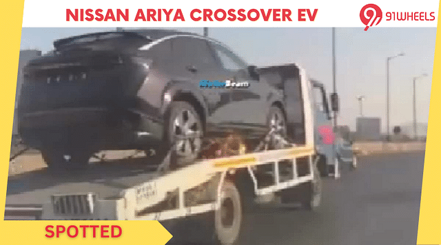 Nissan Ariya Compact Crossover EV Caught On Camera In India: Details