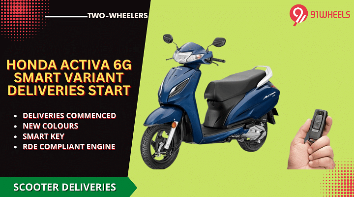 Honda Activa 6G Smart Deliveries Start Across India