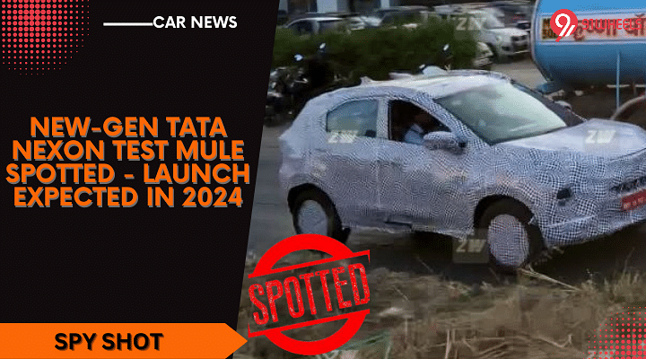 New-Gen Tata Nexon Test Mule Spotted - Launch Expected In 2024