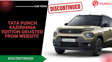 Tata Punch Kaziranga Edition Delisted From Website - Discontinued?