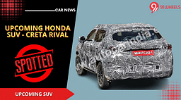 Upcoming Honda SUV Rivaling Creta Spied In India - Read Details
