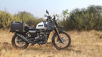 Yezdi Adventure Whiteout colour 2023