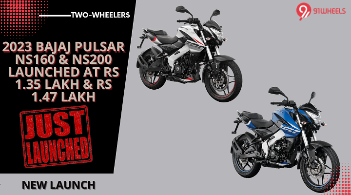 2023 Bajaj Pulsar NS160, NS200 Launched At Rs 1.35 Lakh, Rs 1.47 Lakh