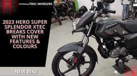 2023 Hero Super Splendor Xtec Breaks Cover With New Features - Walkaround