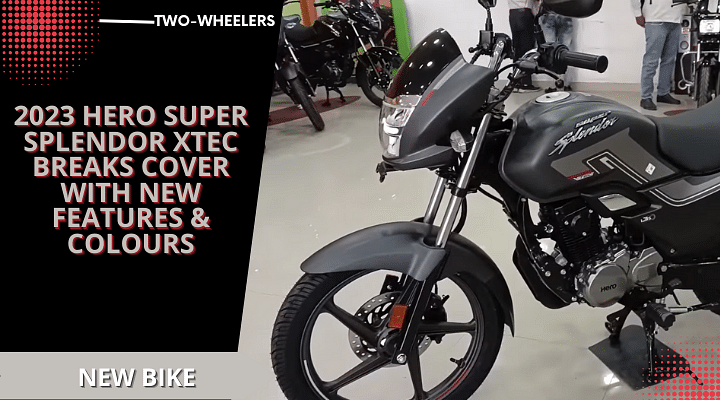 2023 Hero Super Splendor Xtec Breaks Cover With New Features - Walkaround