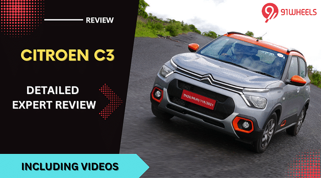 Citroen C3 Hatchback Test Drive Review [With Video]