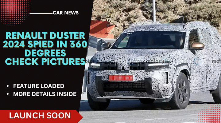 Renault Duster 2024 Spied- Big On-Road Presence, See  Pictures