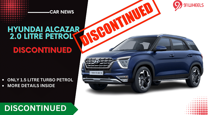Hyundai Alcazar 2.0L Petrol Discontinued; Now Only 1.5 Litre Turbo Petrol